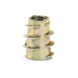 Insert en Zinc pour Bois M4x10x7mm (Unité)