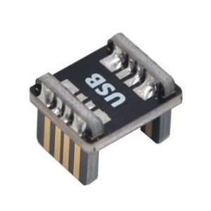 Adaptateur USB-B Mâle Coudé vers USB-B Mâle 2.0