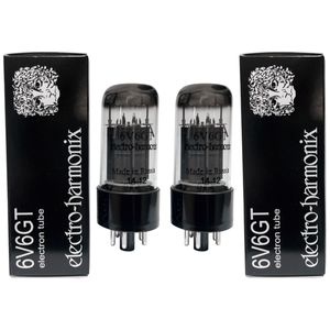 ELECTRO HARMONIX 6V6 Tube de Puissance Tétrode (Paire Appairée)