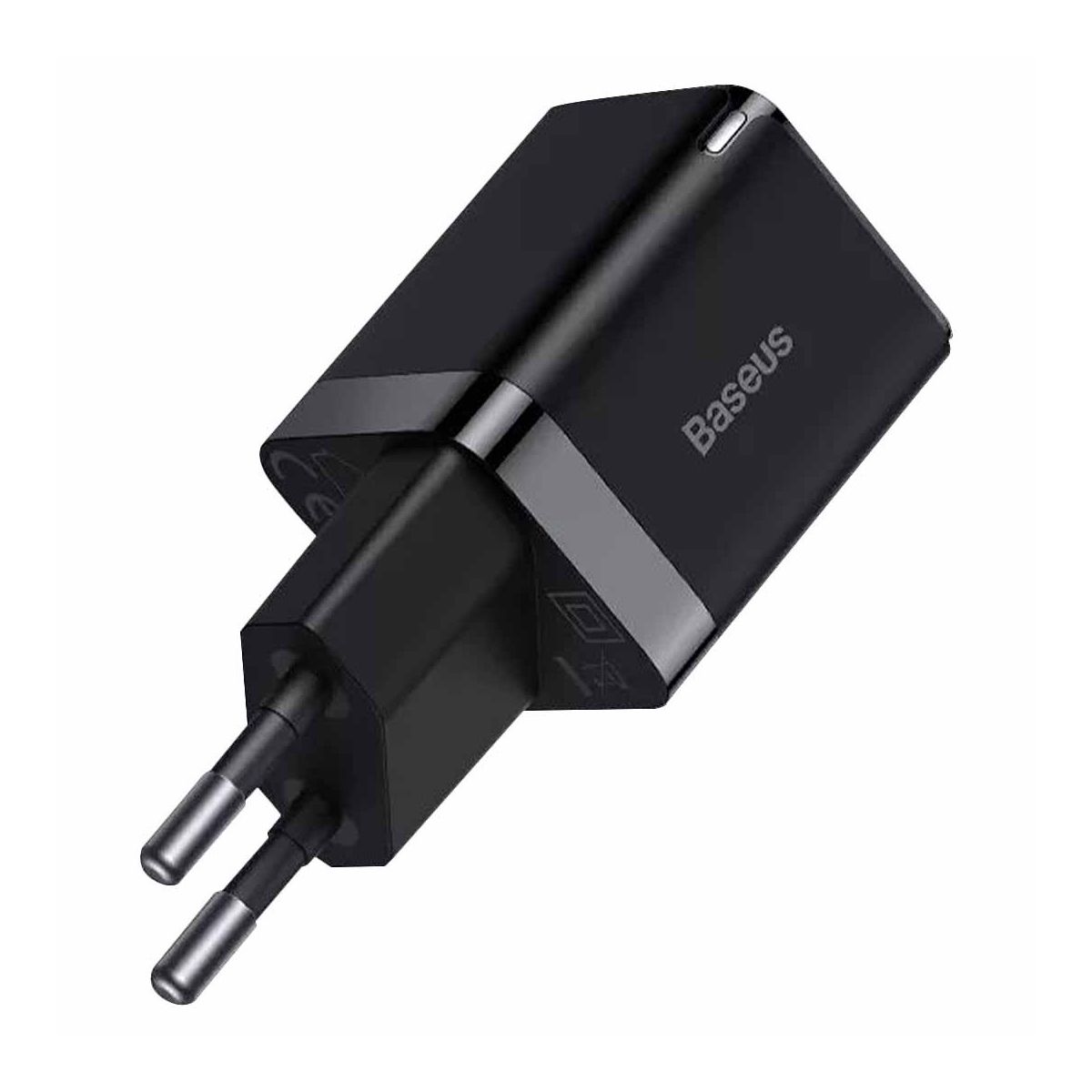 Adaptateur Secteur GAN USB-C PD QC3.0 5V / 9V / 12V / 15V / 20V 30W