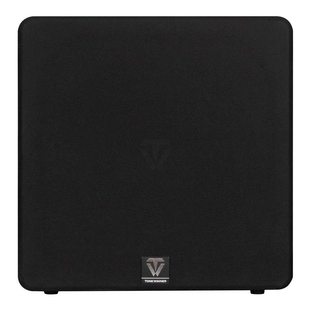 TONEWINNER SW-D2000 Caisson de Basses Subwoofer Actif 400W 3 Ohm 18Hz - 240Hz Ø30cm