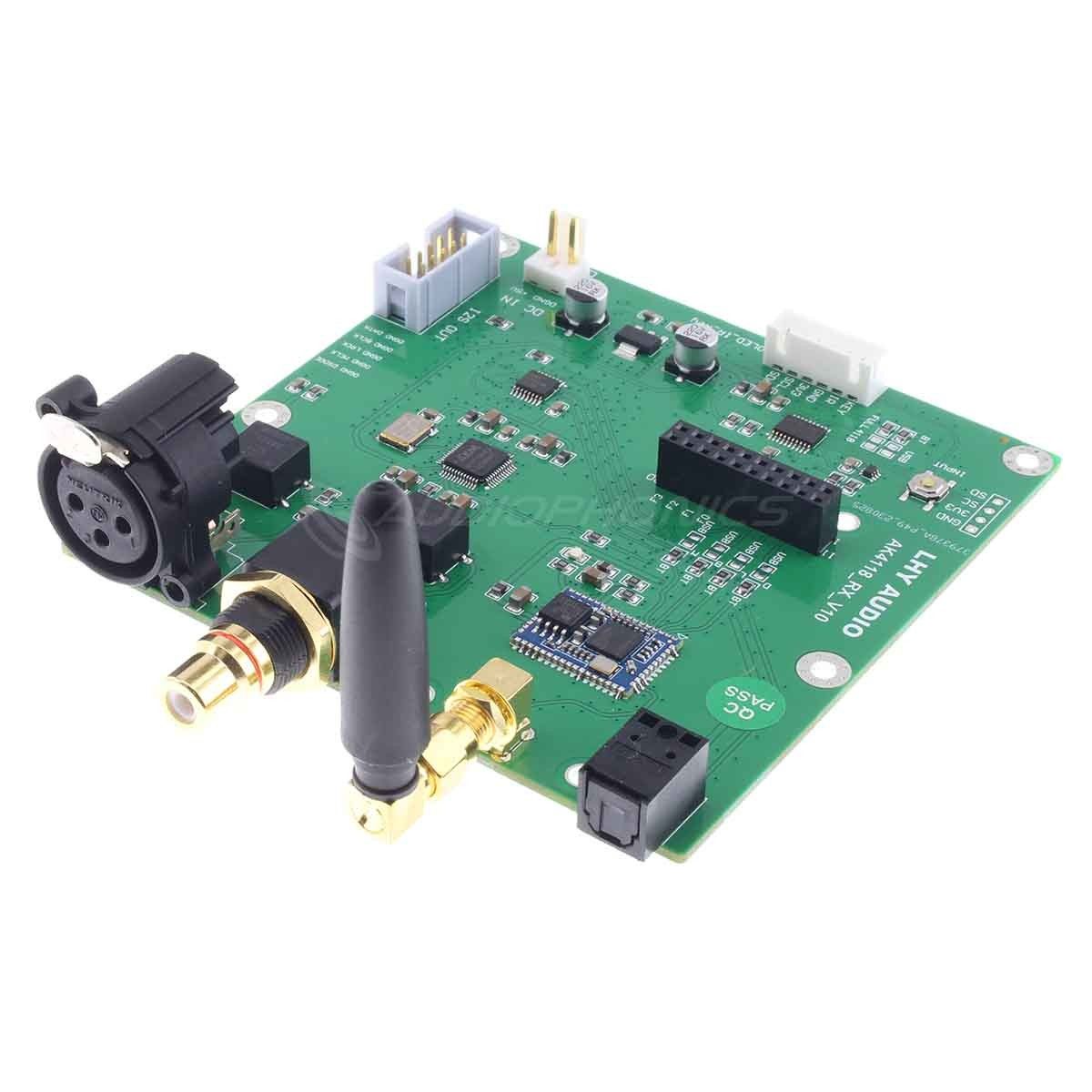 Photo des entrées du Module Interface Numérique AK4118 LHY AUDIO 