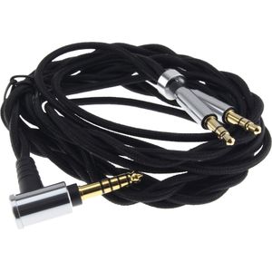 Câble pour Casque Jack 4.4mm Symétrique vers 2x Jack 2.5mm Cuivre OFC  1.5m
