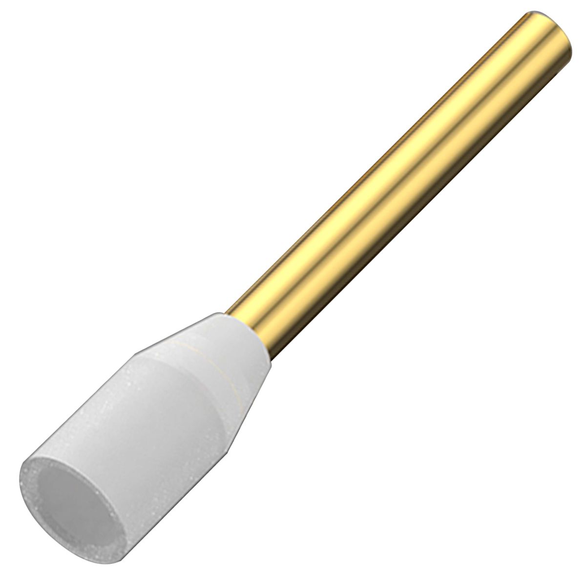 VIBORG VB4018G Cable Crimping Tips with Insulation 24k Gold-Plated Copper 4mm² (Set x10)