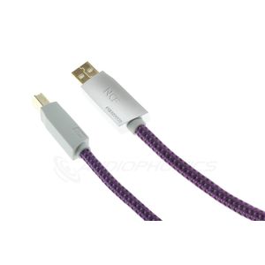 FURUTECH GT2 NCF Câble USB-A Male / USB-B Mâle Cuivre OCC Plaqué argent 1.8m