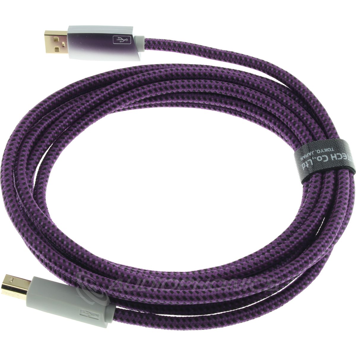 FURUTECH GT2 NCF Câble USB-A Male / USB-B Mâle Cuivre OCC Plaqué argent 2.5m