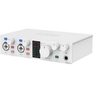 TOPPING PROFESSIONAL E2X2 OTG USB Audio Interface 2 Inputs 2 Outputs 24bit 192kHz White