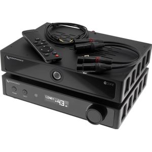 Pack Préamplificateur Audiophonics AP310-PREAMP + Amplificateur Audiophonics AP300-S250NC + Câbles XLR Audiophonics Wire 30cm