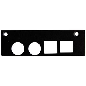 HIFIBERRY Plaque Additionnelle du Boitier Acier Pi4 et Pi5 pour DSP