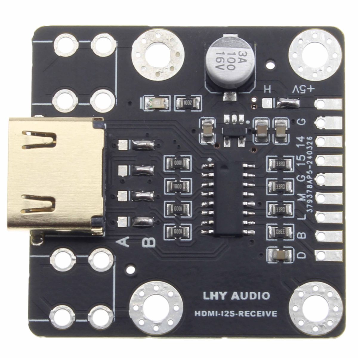 LHY AUDIO RECEIVER Module Interface LVDS HDMI vers I2S
