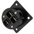 VIBORG VM04G Embase Secteur Murale US Femelle NEMA 5-15 Cuivre Pur Plaqué Or 125V 15A