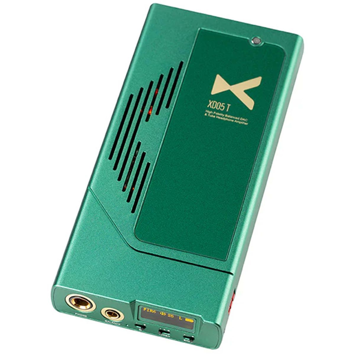 XDUOO XD05T Amplificateur Casque DAC Portable à Tubes 2xES9039Q2M XMOS Bluetooth 5.1 32bit 768kHz DSD512 MQA Vert