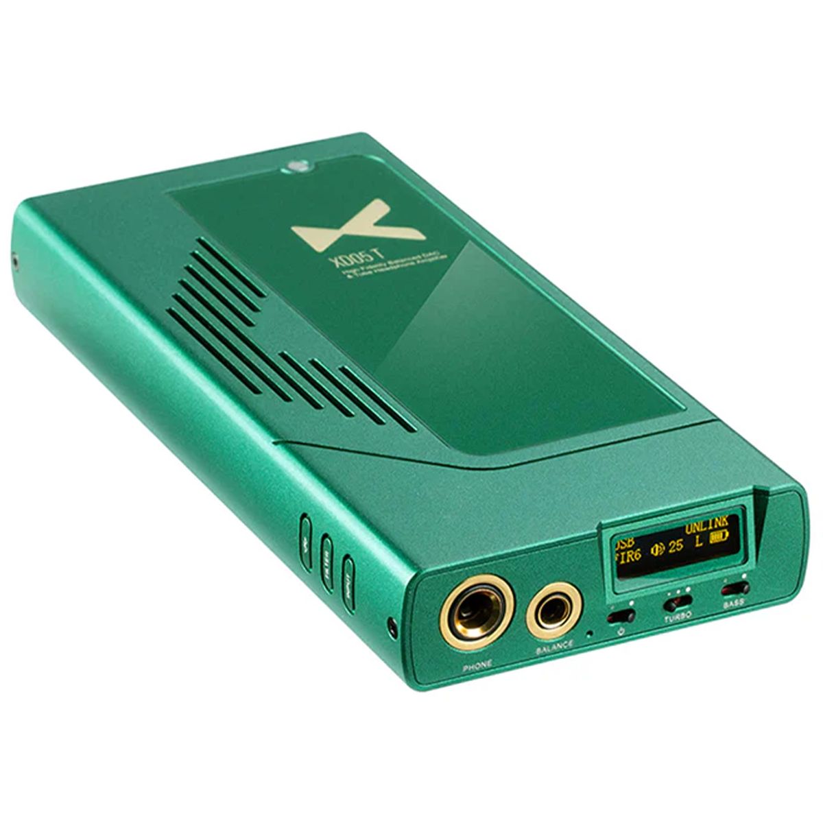 XDUOO XD05T Amplificateur Casque DAC Portable à Tubes 2xES9039Q2M XMOS Bluetooth 5.1 32bit 768kHz DSD512 MQA Vert
