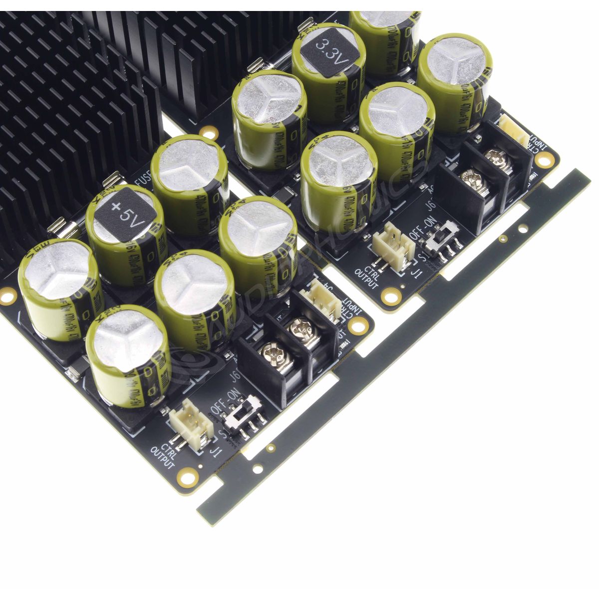 IAN CANADA LinearPi Pro Dual Module Alimentation linéaire double à ultra faible bruit 5V + 3.3V 5A