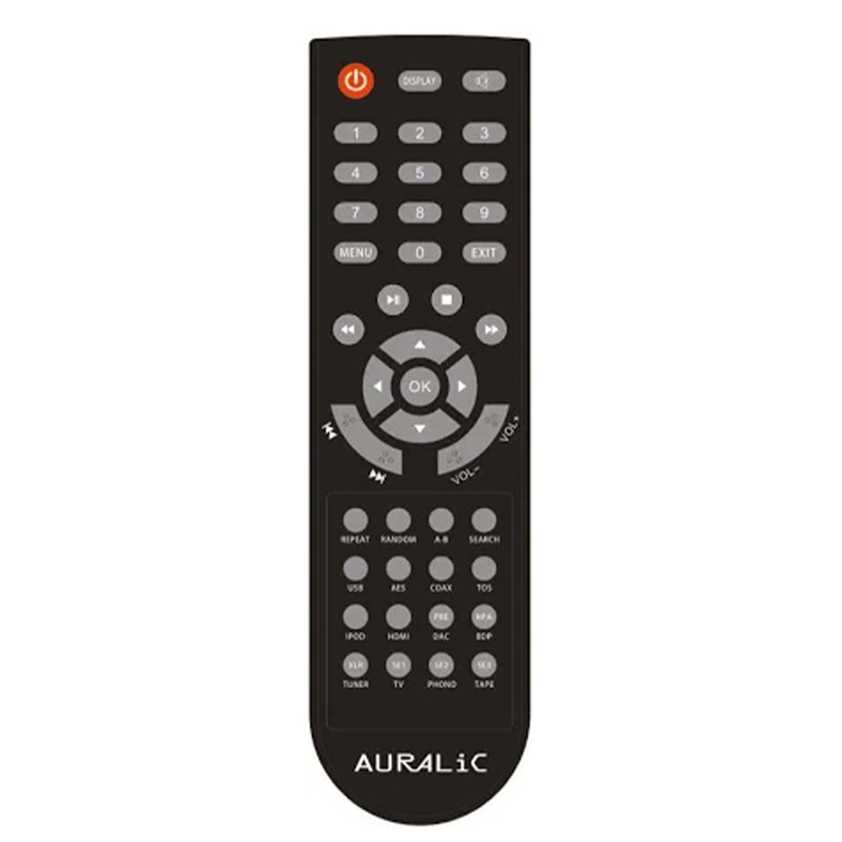 AURALIC Télécommande IR pour lecteurs réseau VEGA / ALTAIR / ARIES