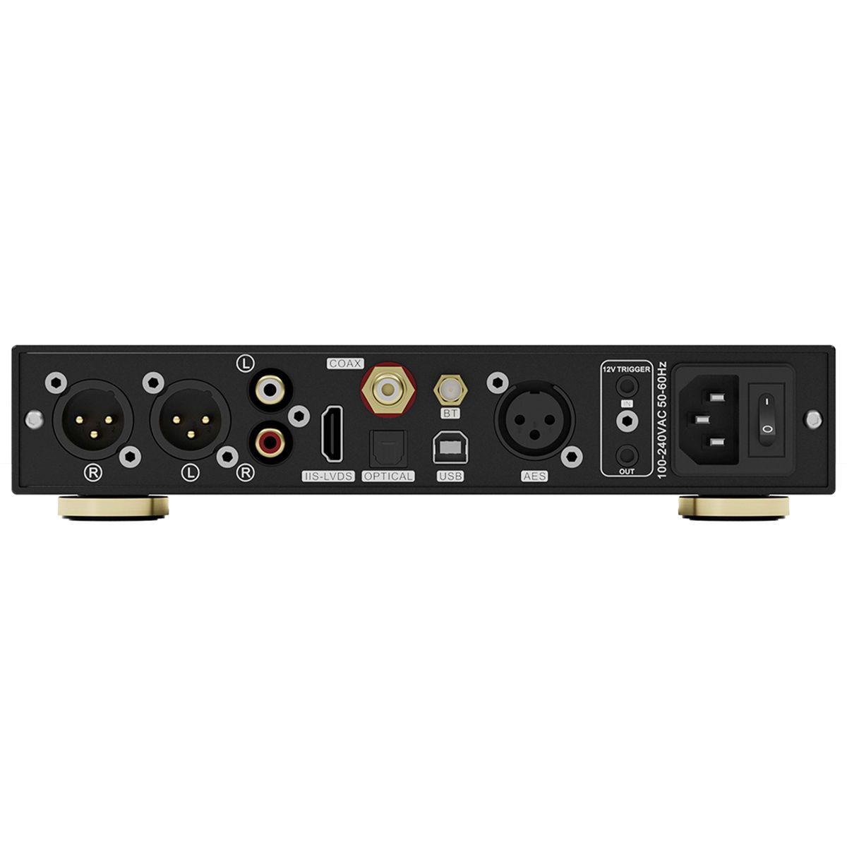 TOPPING CENTAURUS DAC R2R Symétrique XMOS XU316 Bluetooth 5.1 LDAC PCM 32bit 768kHz DSD512 Noir