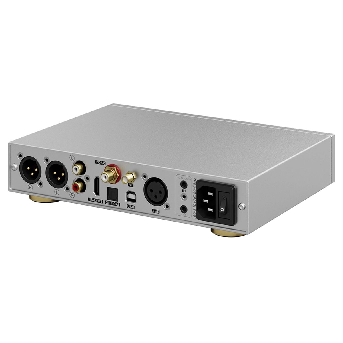 TOPPING CENTAURUS DAC R2R Symétrique XMOS XU316 Bluetooth 5.1 LDAC PCM 32bit 768kHz DSD512 Argent
