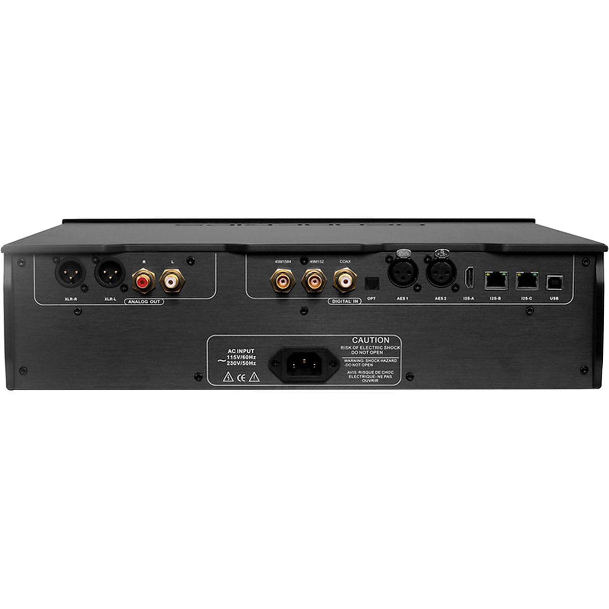 DENAFRIPS VENUS 15th DAC R2R Symétrique 24bit 1536kHz DSD1024 Noir