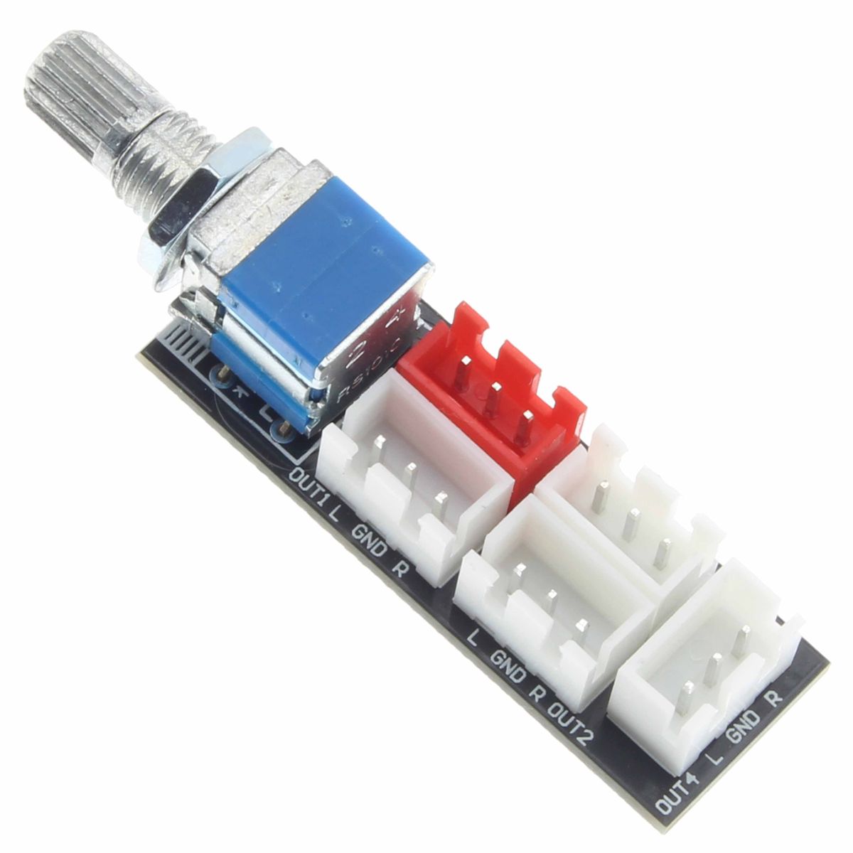 Module Sélecteur de Source 4 entrées Potentiomètre