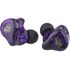 KIWI EARS QUARTET Écouteurs Intra-Auriculaires IEM 2DD+2BA 32 Ohm 110dB 20Hz-20kHz Violet
