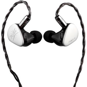 KIWI EARS QUINTET Écouteurs Intra-Auriculaires IEM 1DD + 2BA + 1 Planar + 1 PZT