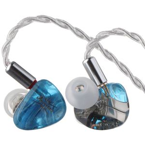 KIWI EARS ORCHESTRA LITE Écouteurs Intra-Auriculaires IEM 8x Balanced Armature 112dB 16 Ohm Bleu