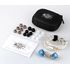 KIWI EARS ORCHESTRA LITE Écouteurs Intra-Auriculaires IEM 8x Balanced Armature 112dB 16 Ohm Bleu