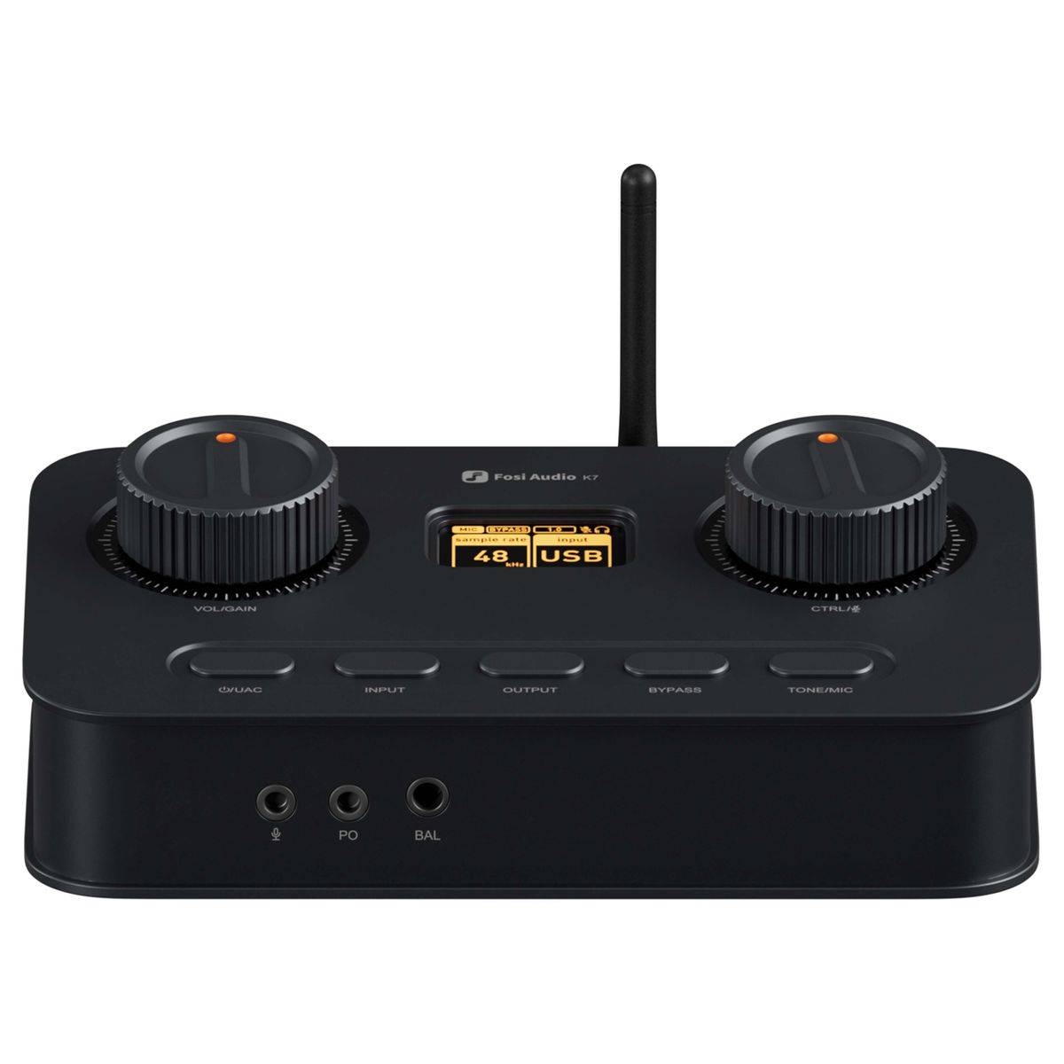 FOSI AUDIO K7 DAC Amplificateur casque XMOS XU208 AK4493SEQ Bluetooth 5.0 aptX HD 32bit 384kHz DSD256