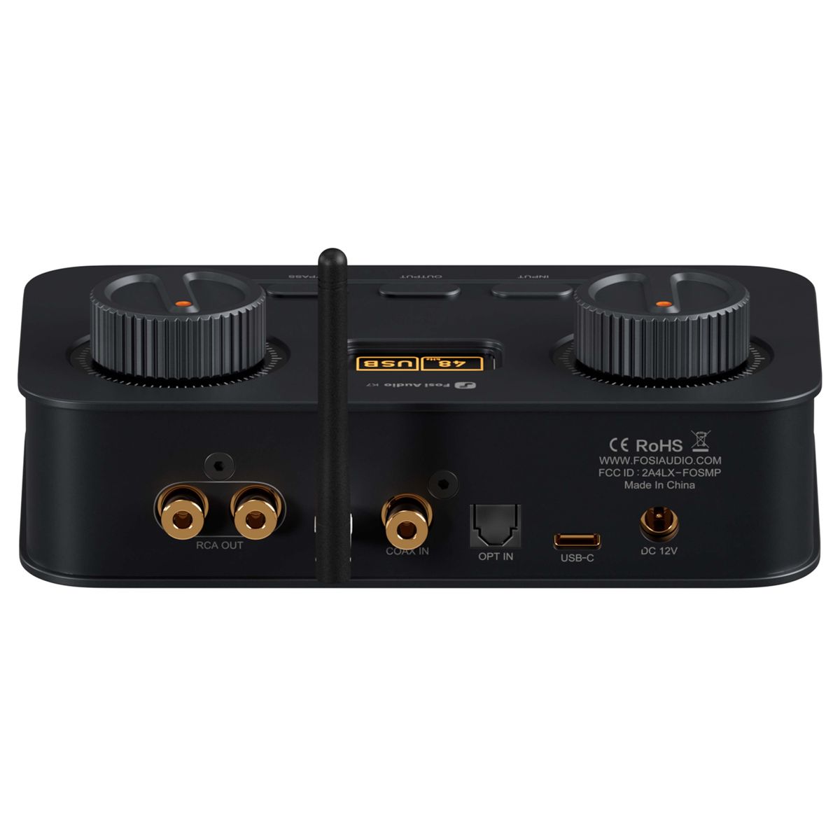 FOSI AUDIO K7 DAC Amplificateur casque XMOS XU208 AK4493SEQ Bluetooth 5.0 aptX HD 32bit 384kHz DSD256