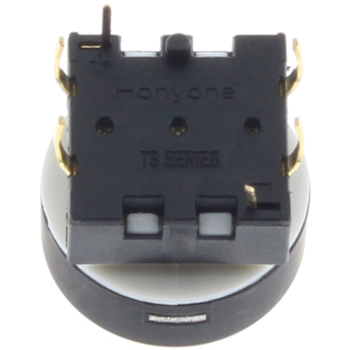 Push Button White Light Circle 12V 0.5A Ø15mm