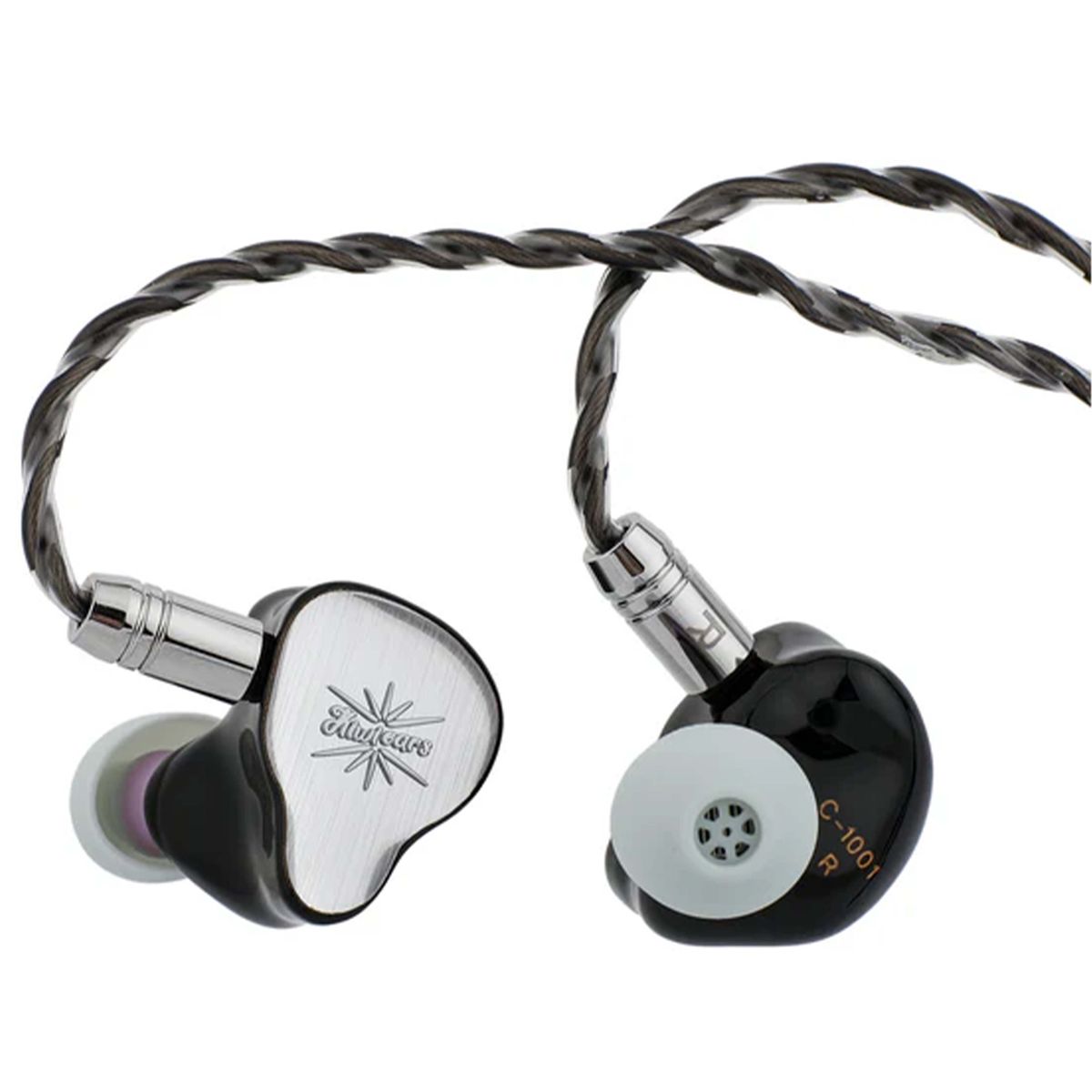 KIWI EARS KE4 Écouteurs Intra-Auriculaires IEM Dynamique Balanced Armature 28 ohm 102dB 20Hz-20kHz