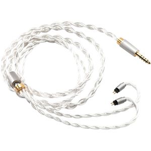 DDHIFI BC120S Câble pour Casque Jack 4.4mm vers CIEM 0.78mm Cuivre OFC Plaqué Argent 1.2m