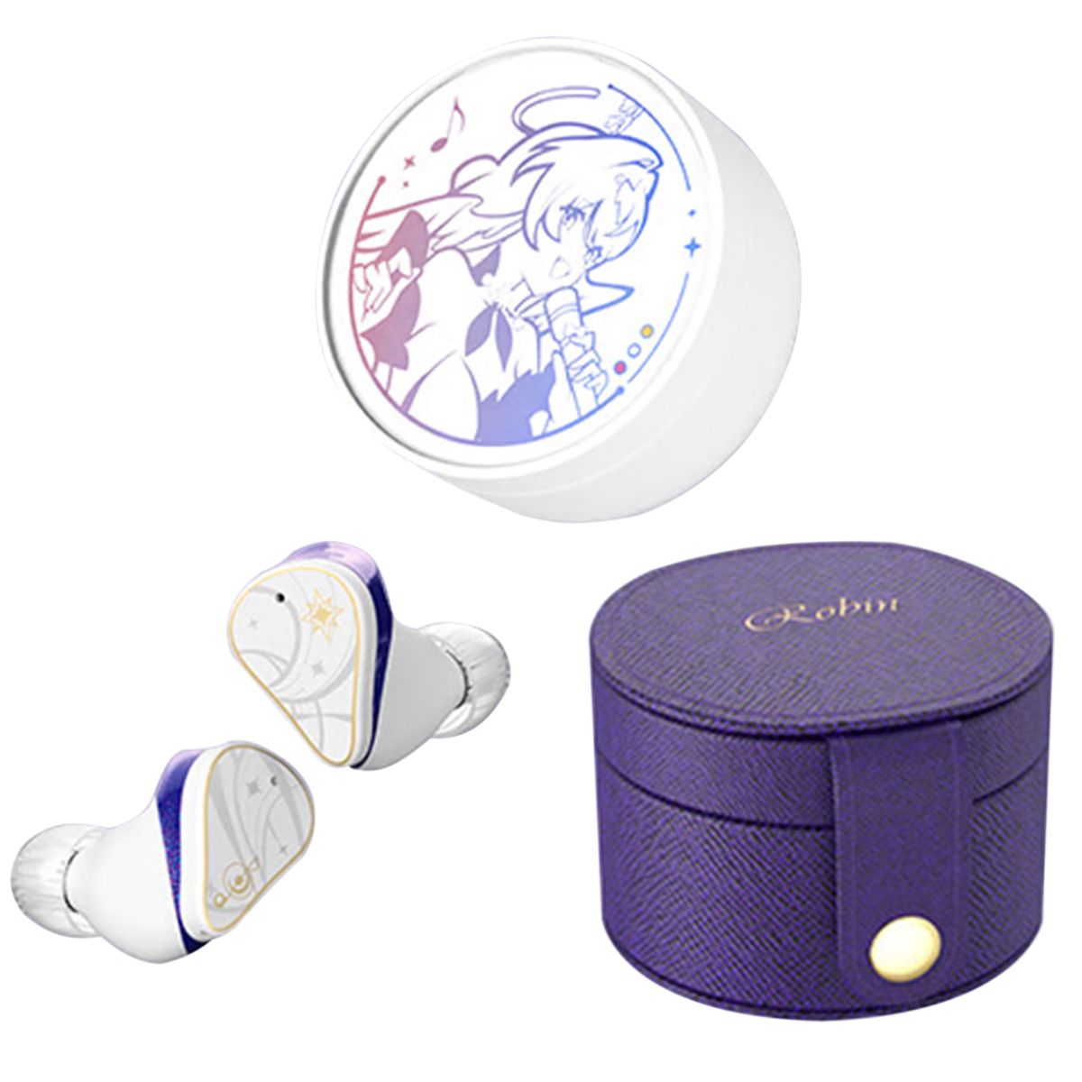 MOONDROP ROBIN Écouteurs Intra-Auriculaires IEM Dynamique Planar Magnetic 20Hz-20kHz