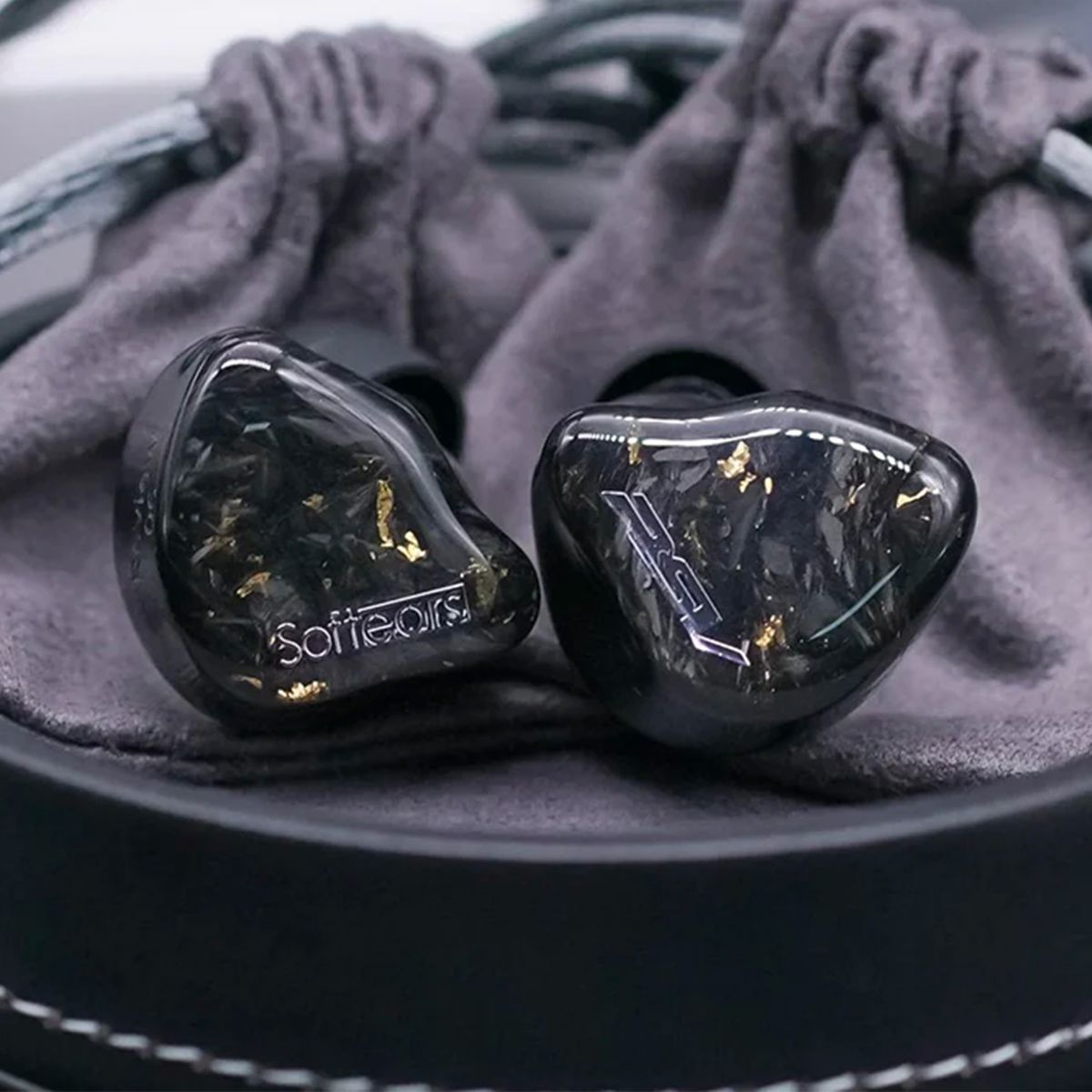 SOFTEARS RSV Écouteurs Intra-Auriculaires IEM Balanced Armature 8 Ohm 125dB 5Hz-40kHz