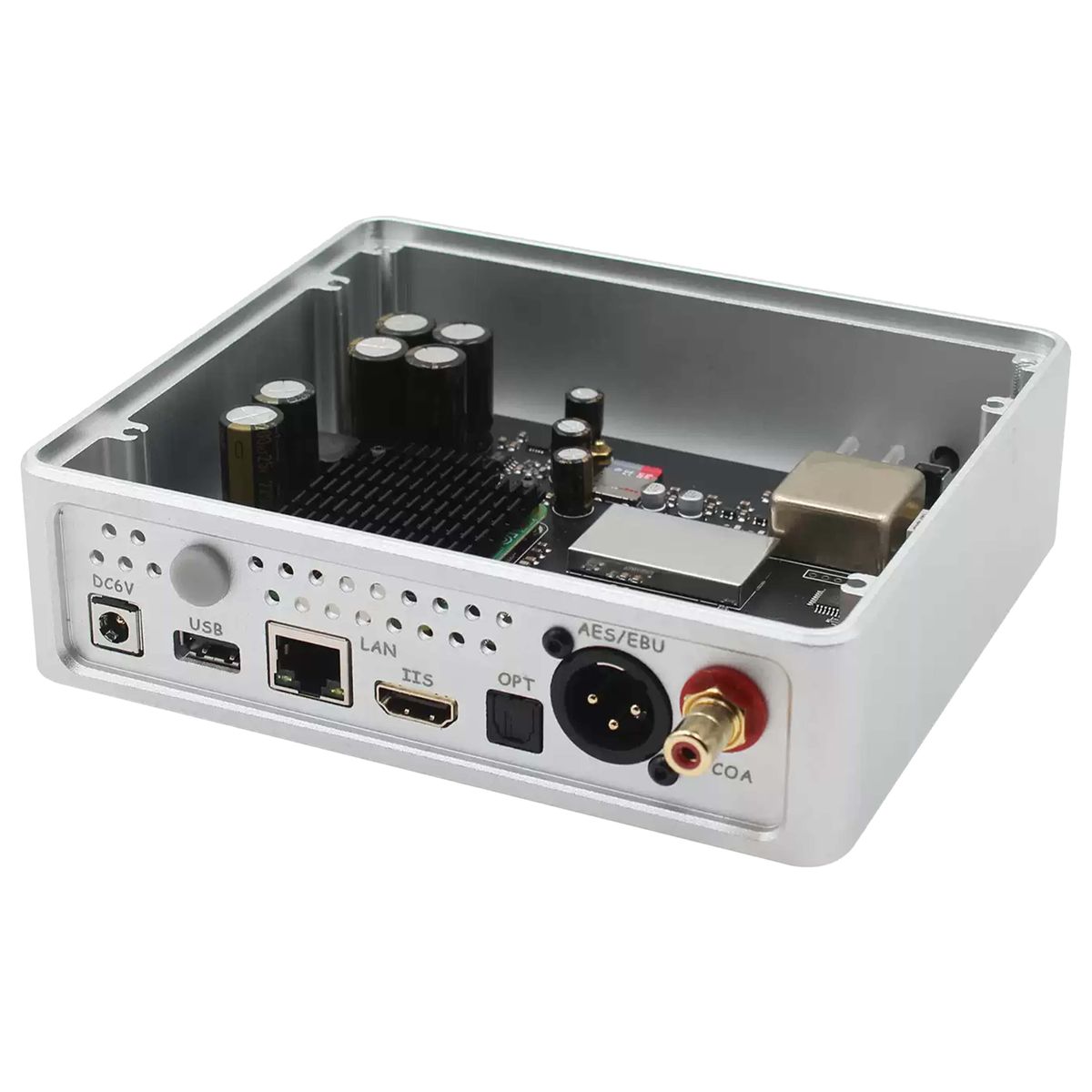 Ustars Audio C19 Lecteur Réseau Interface Numérique UPnUP DLNA ROON Airplay PCM 32bit 768kHz DSD512