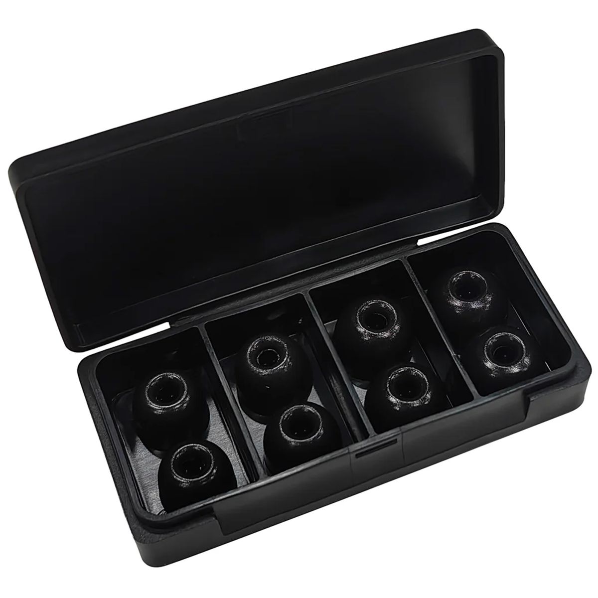 ROSESELSA NC200 Lot de 4 Paires d'Embouts (XS/S/M/L) en Mousse à Mémoire de Forme