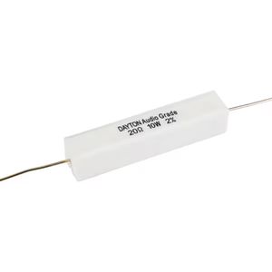 DAYTON AUDIO DNR Résistance Céramique de Précision 10W 20 Ohm
