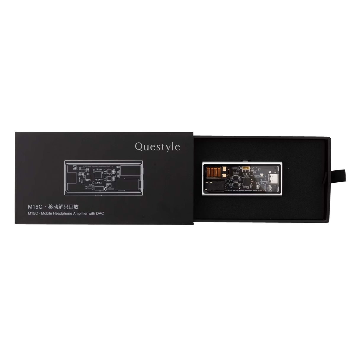 QUESTYLE M15C DAC Amplificateur Casque Portable CS43198 32bit 384kHz DSD256