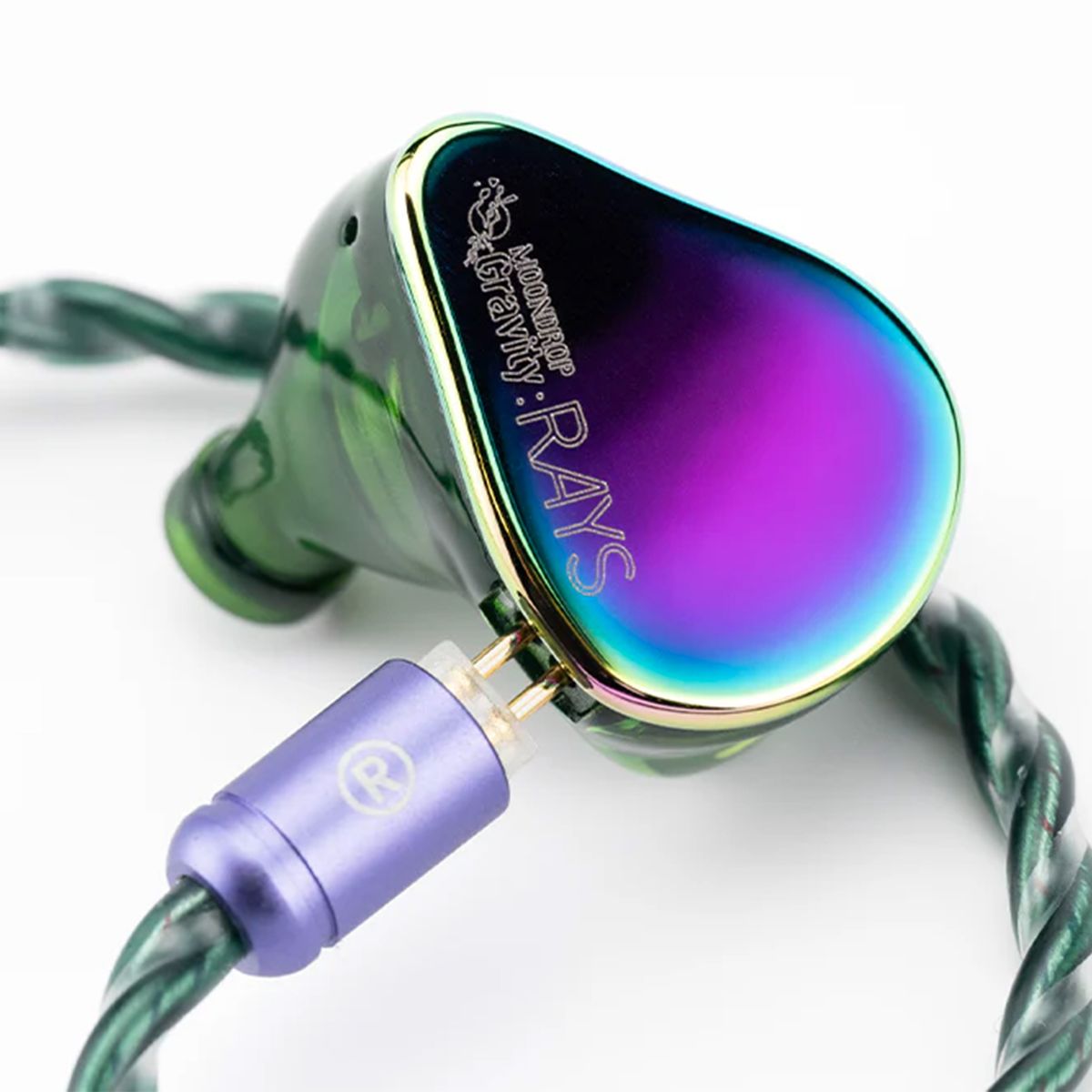 MOONDROP RAYS Écouteurs Intra-Auriculaires IEM Dynamique Planar Magnetic 30 Ohm 120dB 7Hz-39kHz