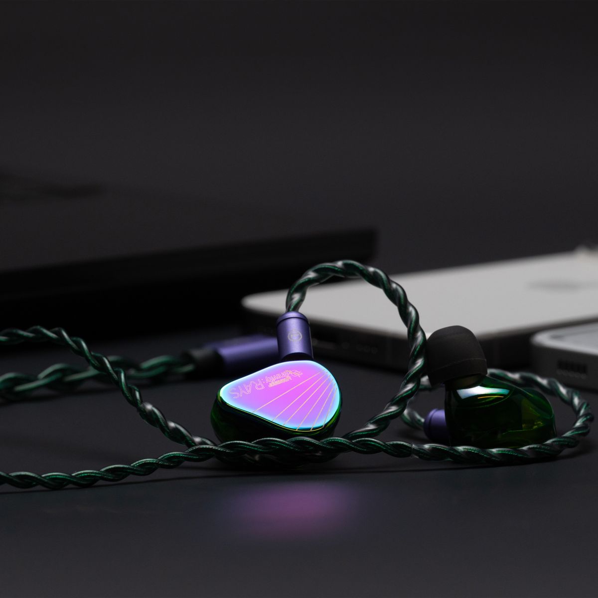 MOONDROP RAYS Écouteurs Intra-Auriculaires IEM Dynamique Planar Magnetic 30 Ohm 120dB 7Hz-39kHz