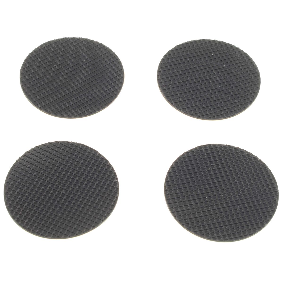 Contrepointes Acier Inoxydable et Polymère Graphite 39x14mm (Set x4)