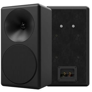 Ascilab F6BS Enceintes Bibliothèque 125W 4 ohm 83dB Noir