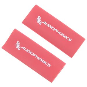 AUDIOPHONICS Gaines Thermorétractables pour Câbles 3:1 Ø12mm Rouge (x2)