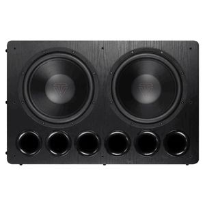 TONEWINNER SW-D8000PRO Caisson de Basses Subwoofer Actif 1500W 3 Ohm 12Hz - 220Hz 2x Ø38.1cm