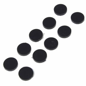 3M Pieds Silicone 12x2mm Noir (Set x10)