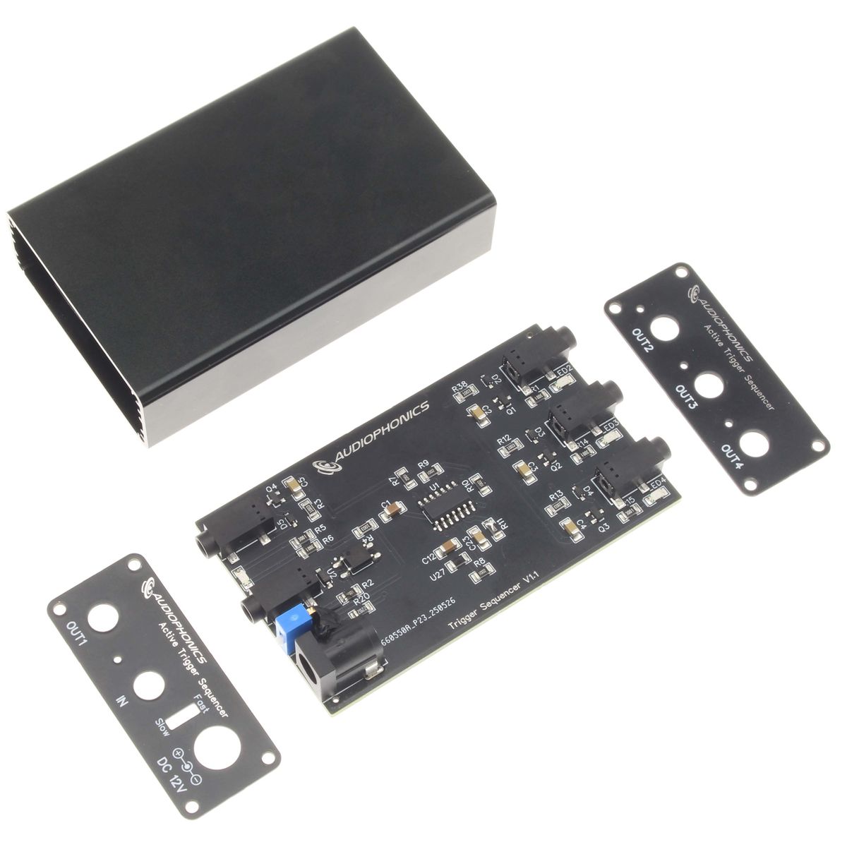 Audiophonics Trigger Séquenceur Actif 1 Entrée / 4 Sorties 12V