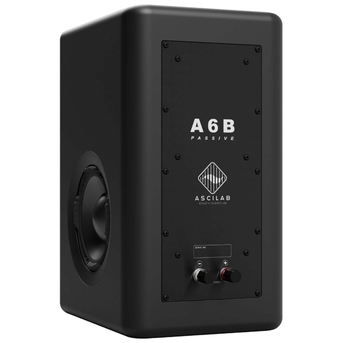 ASCILAB A6B Enceintes Bibliothèque 500W 4 Ohm 82dB Noir (La paire)