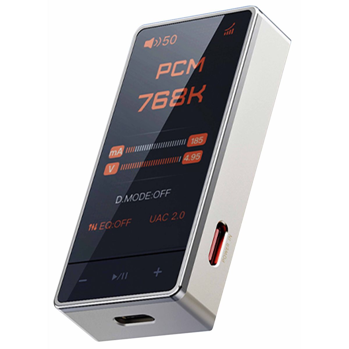 FIIO QX13 DAC Amplificateur Casque Portable ES9027PRO XMOS XU-316 32bit 768kHz DSD512 Titanium Gold