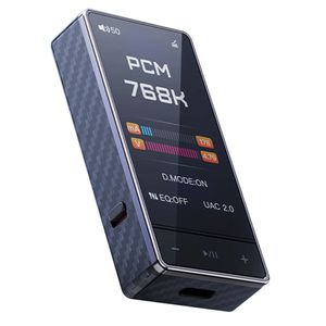FIIO QX13 DAC Amplificateur Casque Portable ES9027PRO XMOS XU-316 32bit 768kHz DSD512 Fibre Carbone Noir