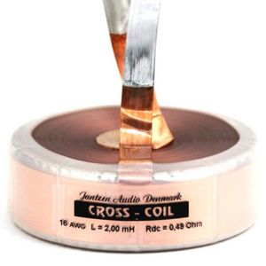 JANTZEN AUDIO CROSS COIL 000-7015 Bobine Cuivre Plat Cuivre 12AWG 0.15mH 0.07 Ohm